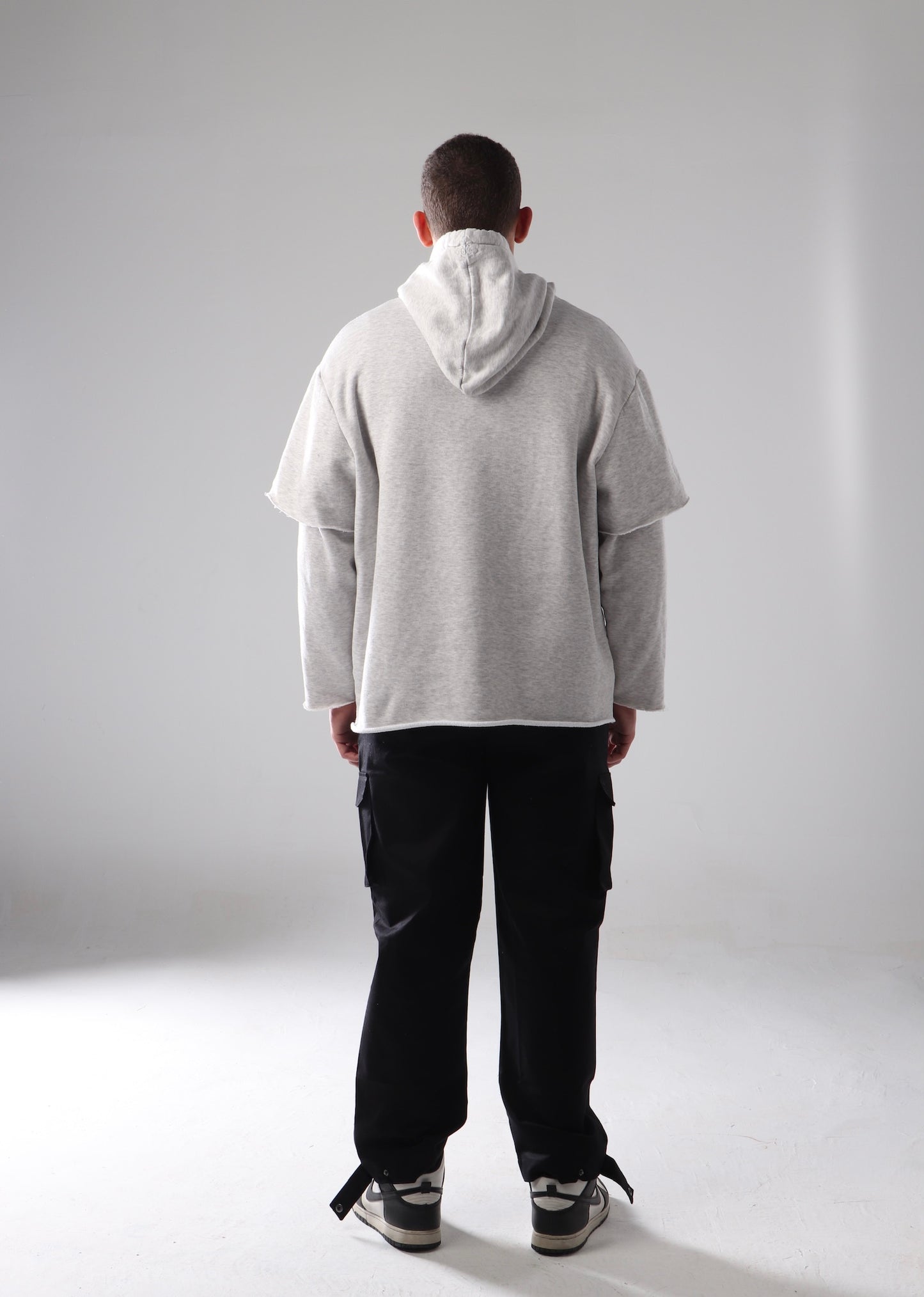 DOUBLE LAYERED HOODIE