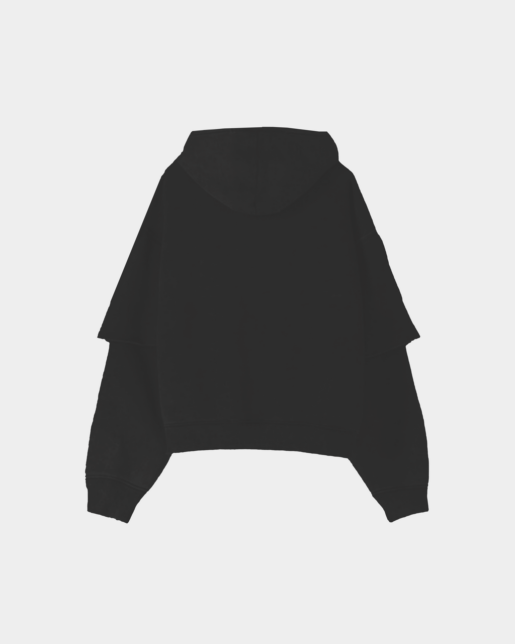 DOUBLE LAYERED HOODIE