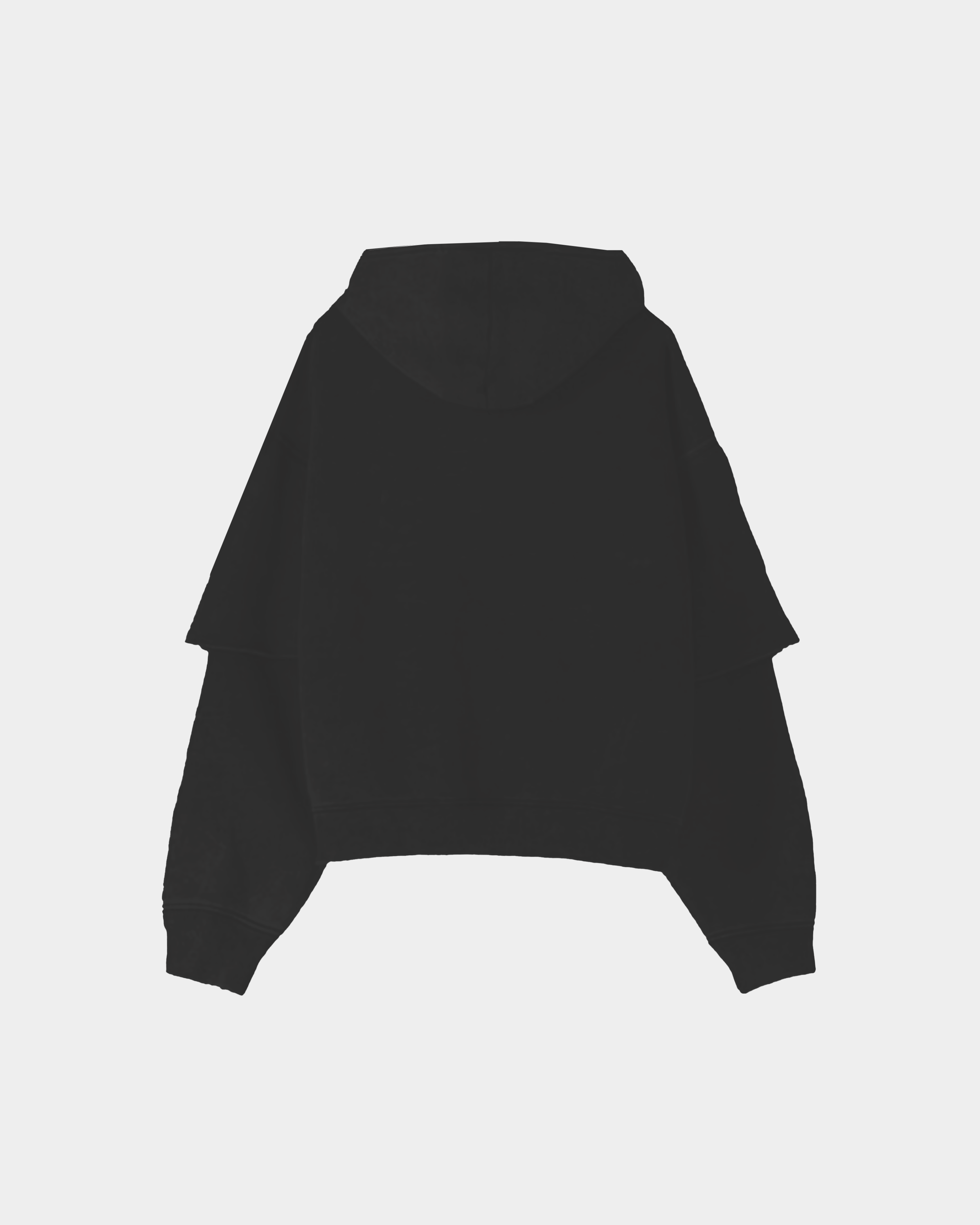 DOUBLE LAYERED HOODIE