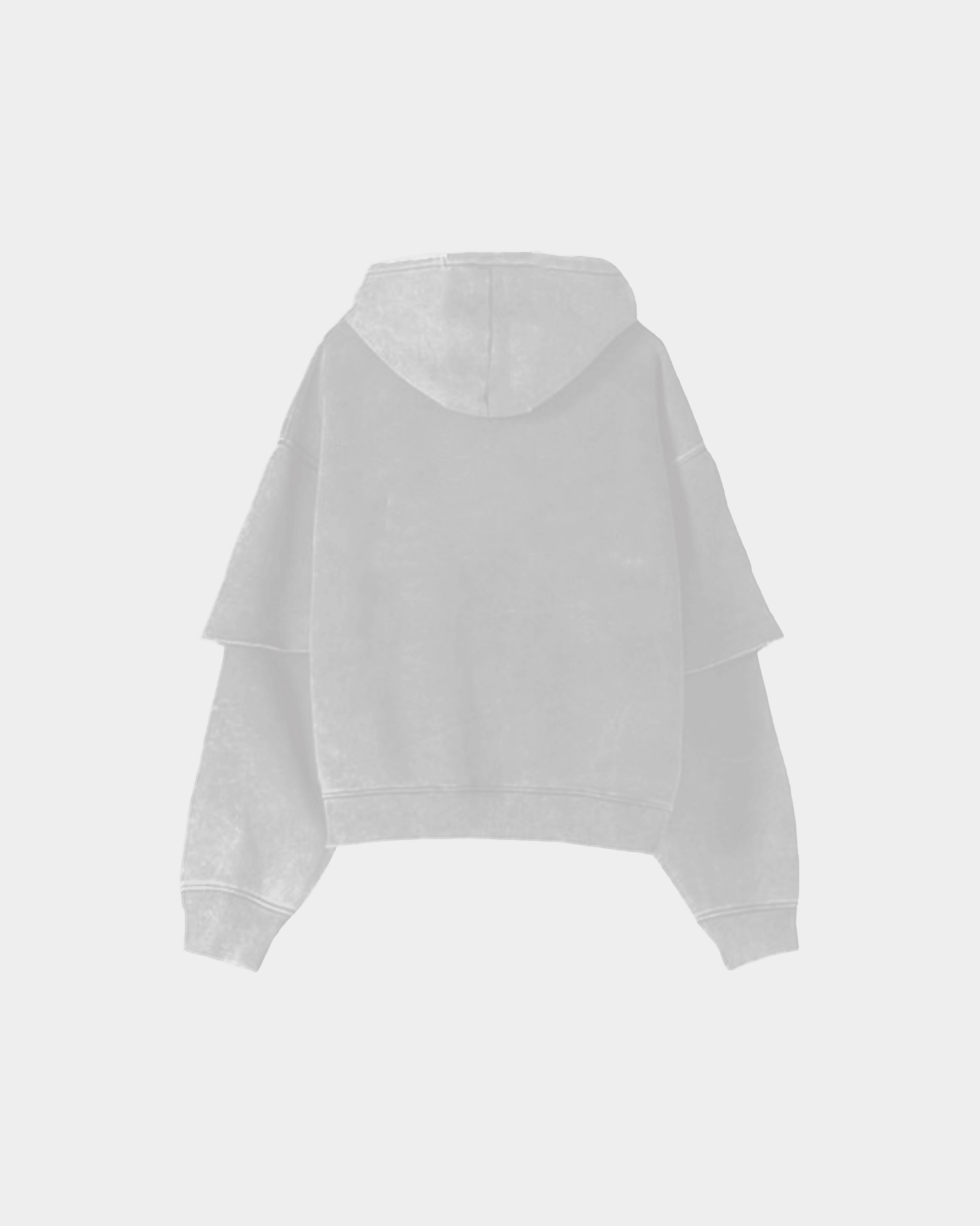 DOUBLE LAYERED HOODIE